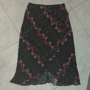 Long Ruffle Skirt